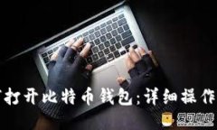如何打开比特币钱包：详