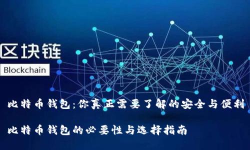 比特币钱包：你真正需要了解的安全与便利

比特币钱包的必要性与选择指南