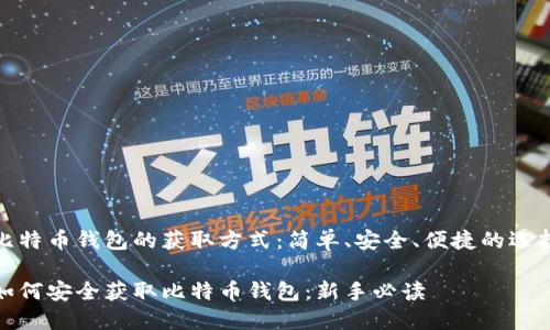 比特币钱包的获取方式：简单、安全、便捷的选择

如何安全获取比特币钱包：新手必读